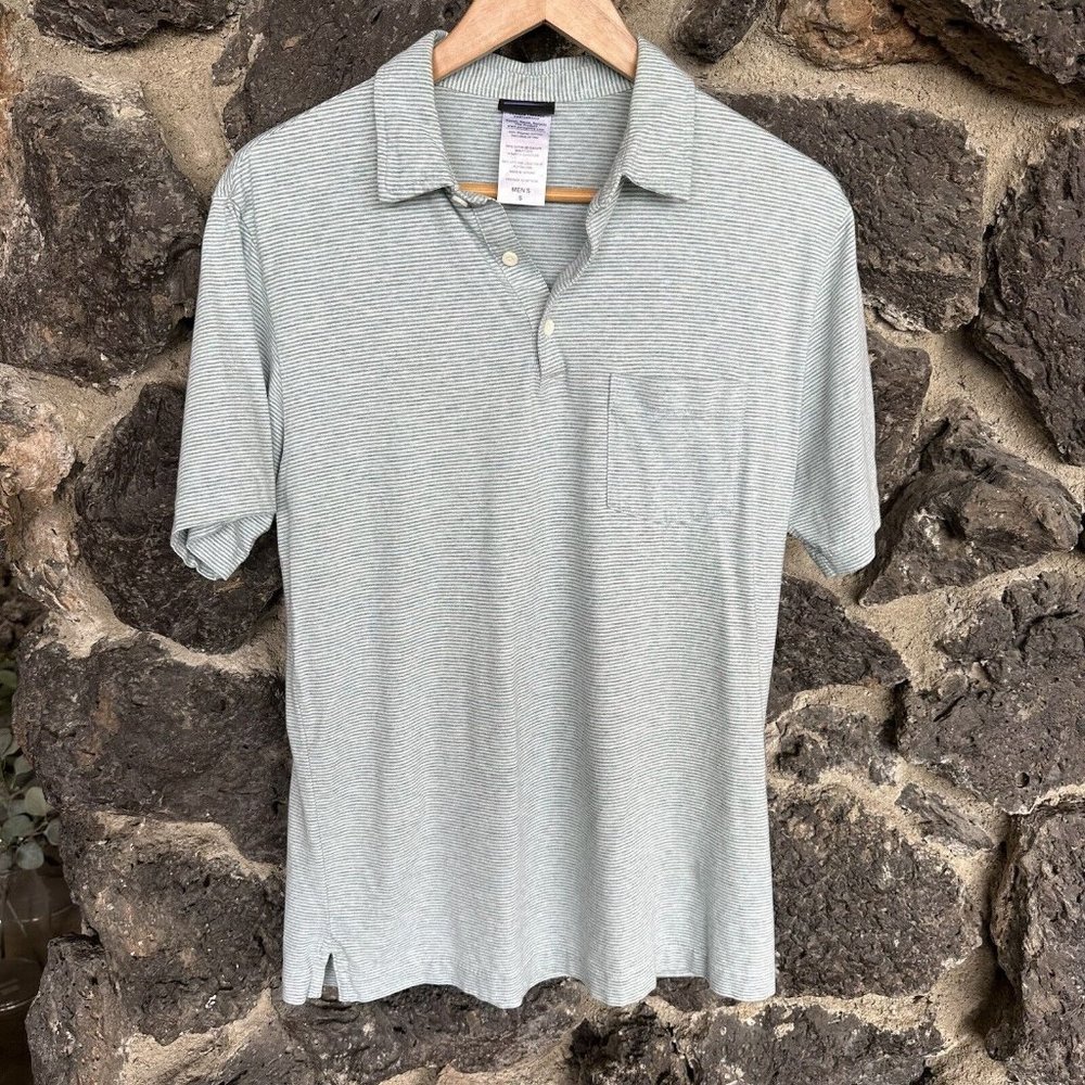 Men's Patagonia Organic Cotton Button Shirt Size Sm  Striped‎
